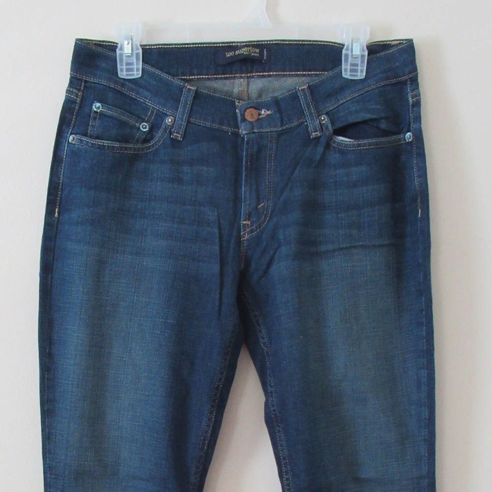 Levis Too Superlow 524 Denim Jeans 11 M
